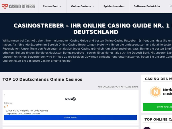 casinostreber.com